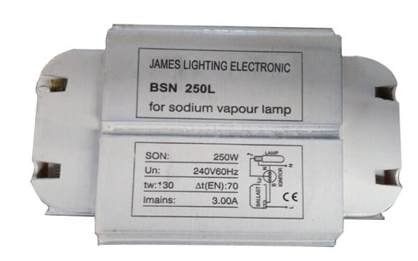 JAMES 250w hps ballasts for high pressure sodium lamps