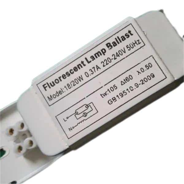 magnetic fluorescent lamp ballasts 18-20 watt